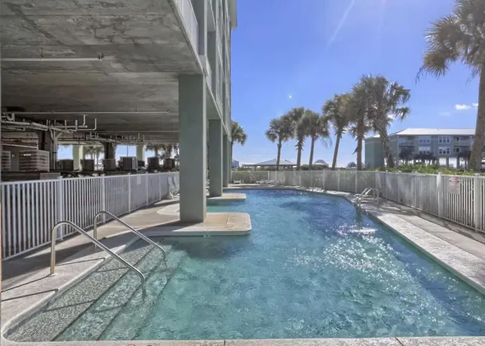 Waterfront With Bay Views Pool Hot Tub Boat Ramp & Private Balcony * Gulf Shores